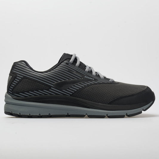 Men's Brooks Addiction Walker Suede, Black/Primer/Black, 11 4E Extra Wide
