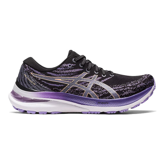 Women's Asics Gel-Kayano 29, Black/Summer Dune, 10 B Medium